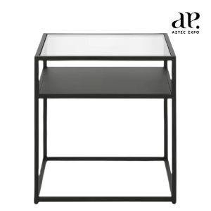 modern metal side table