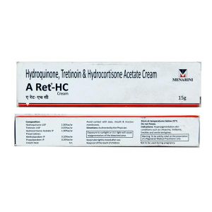 A Ret HC Cream (Hydroquinone, Tretinoin And Hydrocortisone Acetate Cream)