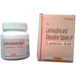 Cipla Lamivir-S40 Lamivudine Stavudine Tablets