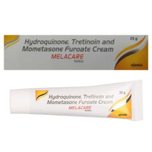 Melacare Cream ( Hydroquinone+Mometasone+Tretinoin)