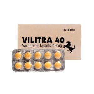 Vilitra 40 Mg Tablets vardenafil 40mg Tablets