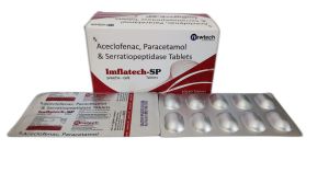 Zesdol Aceclofenac Paracetamol Serratiopeptidase Tablet