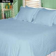 Organic Cotton Striped Bed Sheet