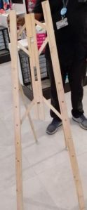 wooden easel stand