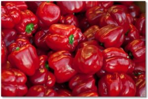 Red and Yellow Hot Pepper