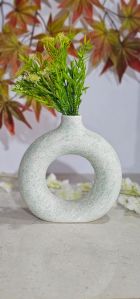 8 Inch Green Ring Flower Pot