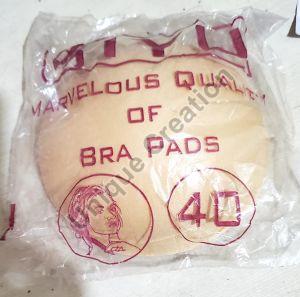 round cotton bra pads