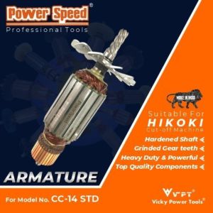 Hikoki CC-14 STD Armature By Power Speed
