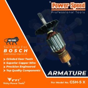 PowerSpeed Armature For Bosch GSH-5X