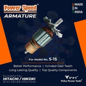 PowerSpeed Armature S-15 Hitachi