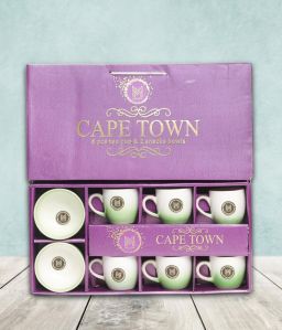 Cape Town 6 Piece Tea Cup Set