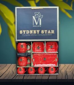 Sydney Serve 9 Piece Tea Mug Set