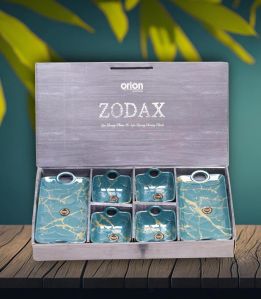 Zodax 2+4 Green Luxury Platter & Bowl Set