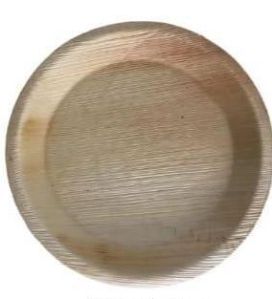 10 Inch Round Deep Areca Leaf Plate