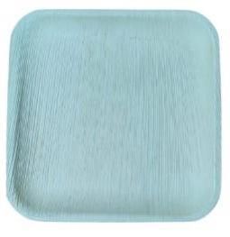 6 Inch Square Shallow Areca Leaf Plate