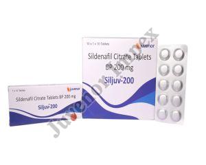 Sildenafil Citrate 200mg Tablets