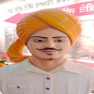 Fiberglass Bhagat Singh Statue