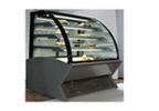 Bend glass displaycounter