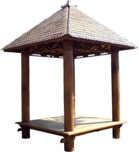 Gazebo - Coconut Wood
