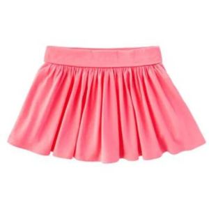Girls Pink Sort Skirt