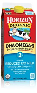 DHA Omega-3 Reduced Fat Milk