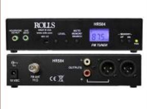 Digital tuner with XLR outputs