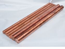 Square COPPER CRCU Round Bar, Color : Red Colour