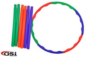 Multi Color Plastic Hula Hoop at Rs 80/piece in Meerut