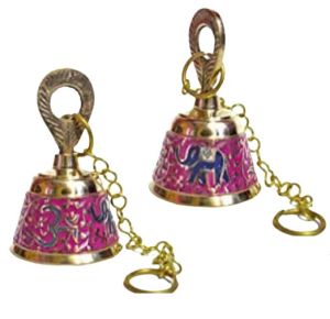 Brass Pooja Hanging Bells