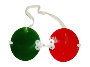 Red Green Diplopia Goggles