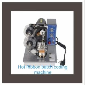 Hot Ribbon Batch Coding Machine