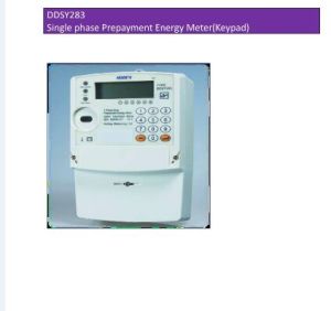 1- Phase  Prepaid Energy Meter