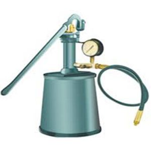 manual hydraulic test pump