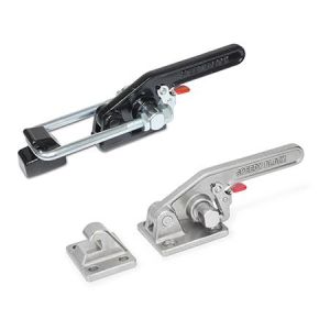 Latch type toggle clamps