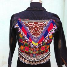 Denim Banjara Jacket Gypsy Style