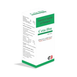 CETA-Ibuprofen suspension