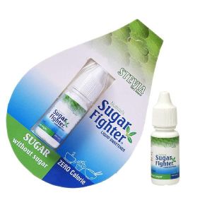 Sugar Fighter Stevia Liquid 10ML - Zero Calories Natural Stevia Sweetener