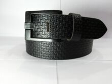 latest durable new fashion black color leather belt