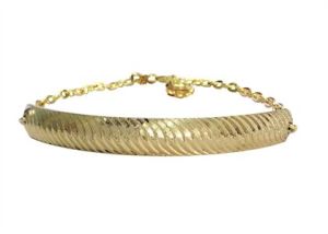 Gold Plated Fashion Bangle Bracelet