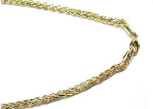 Gold Plated Hollow Chain