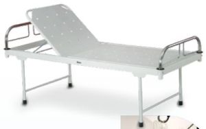 HOSPITAL BED WITH MANUAL BACKREST