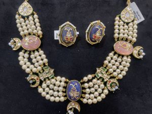 meenakari necklace set