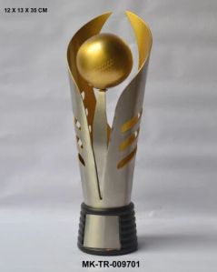 Brass Cricket Trophy