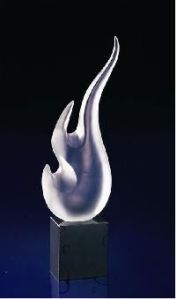 corporate glass trophies