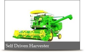 self driven harvester