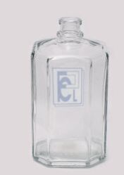 White Perfume Glass Bottles