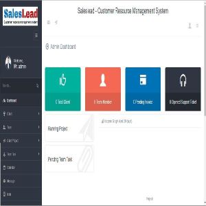 SalesLead- Customer Resource Management System