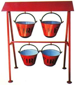 Fire Buckets With Stand