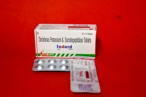 Diclofenac Potassium and Serritiopeptidase Tablets