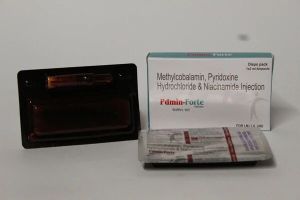 Mecobalamin, Pyridoxine Hydrochloride And Niacinamide Injection